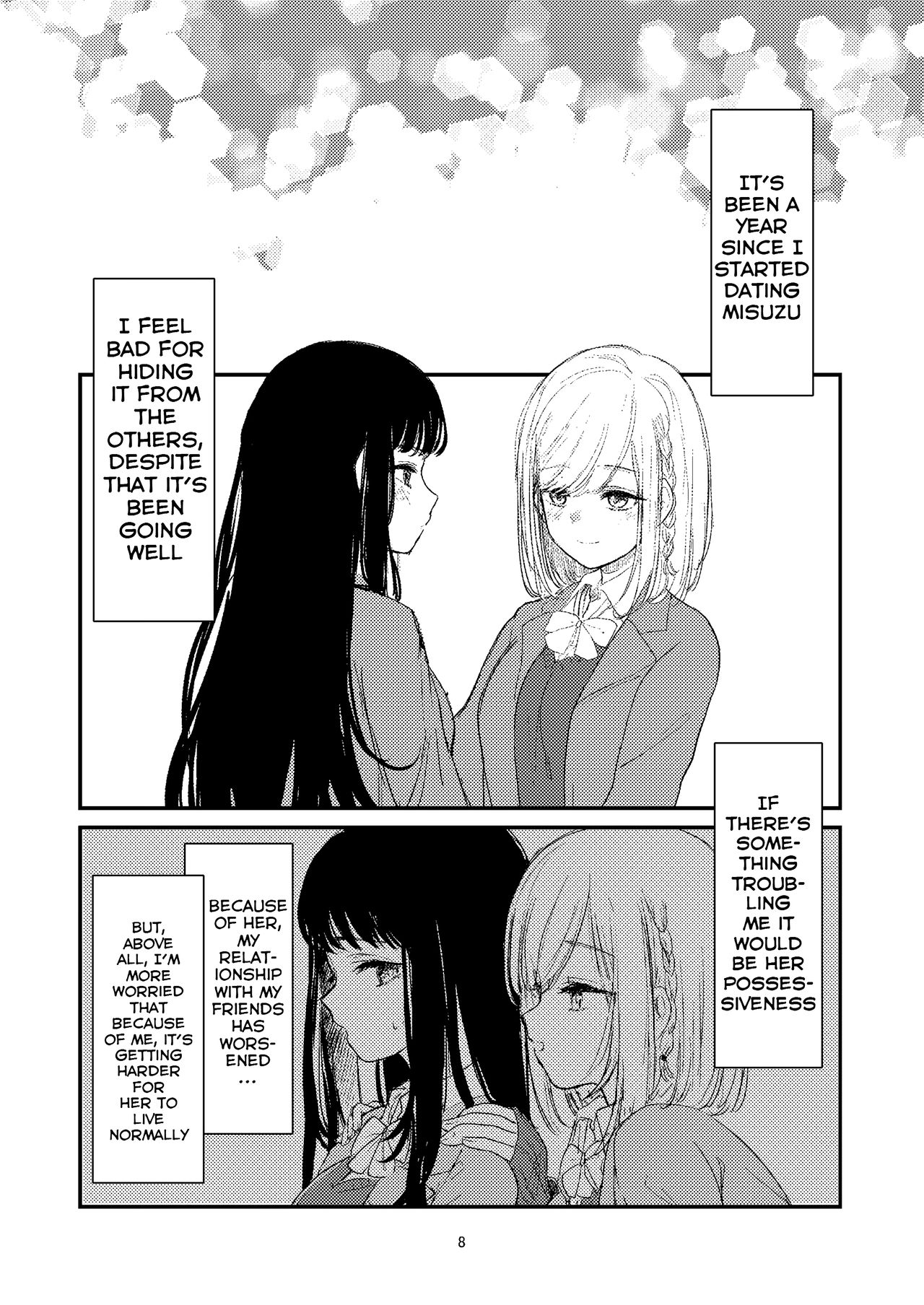 [すと] 百合えっち本再録 [英訳]