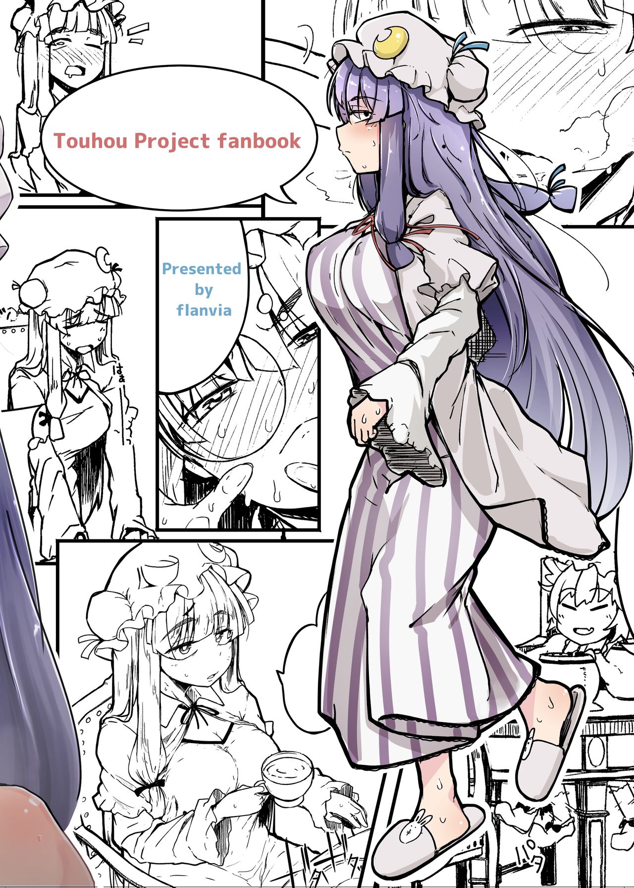 [自家発電処 (flanvia)] 穴とむっつりどすけべだいとしょかん (東方Project) [英訳] [DL版]