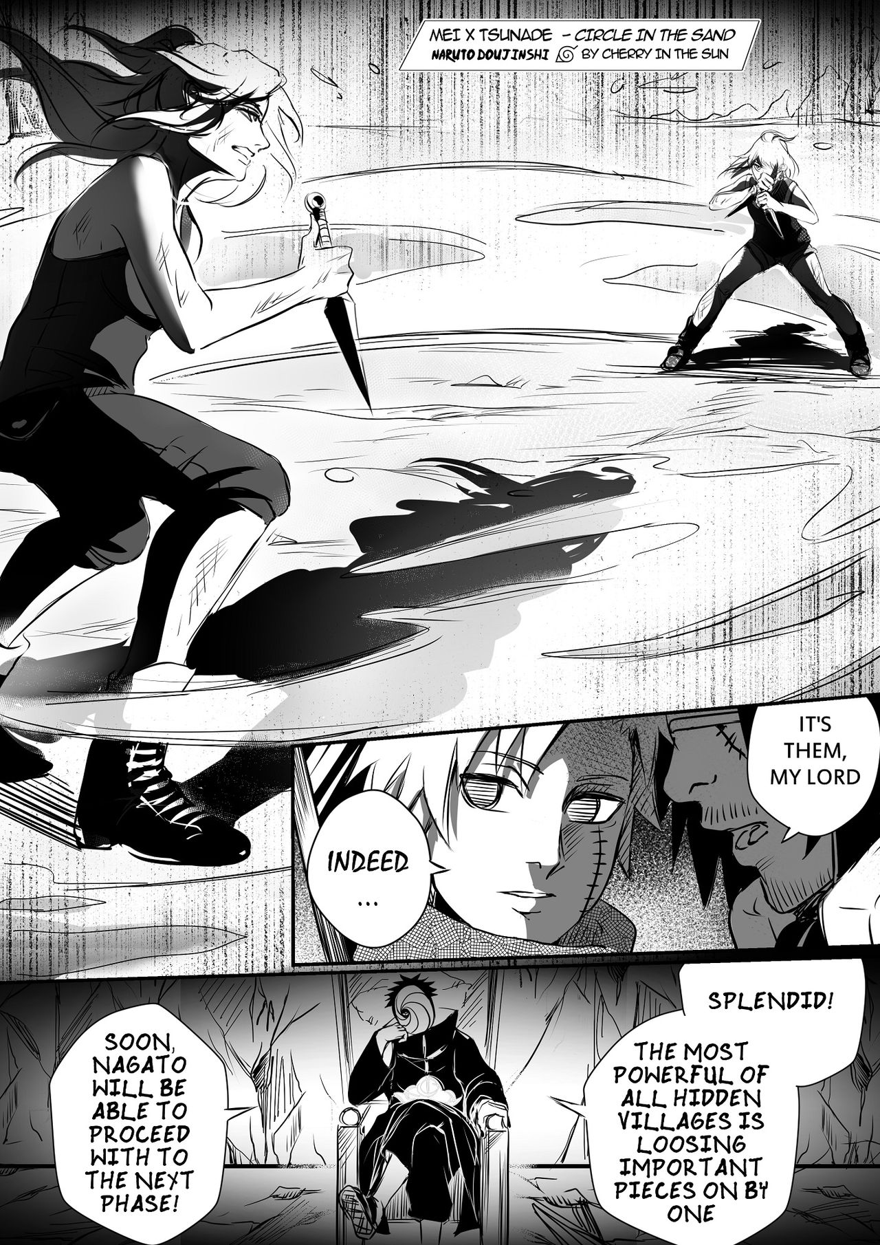 [CherryInTheSun] Circle in the Sand (NARUTO -ナルト-) [英語]