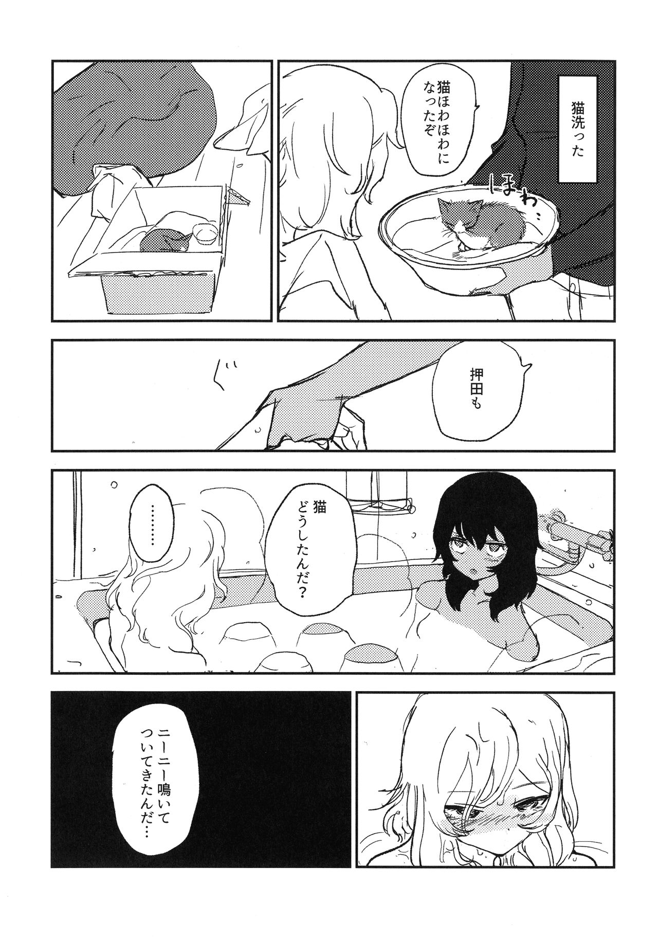 (C95) [2m (ななしろ)] ほわほわのねこ (ガールズ&パンツァー)