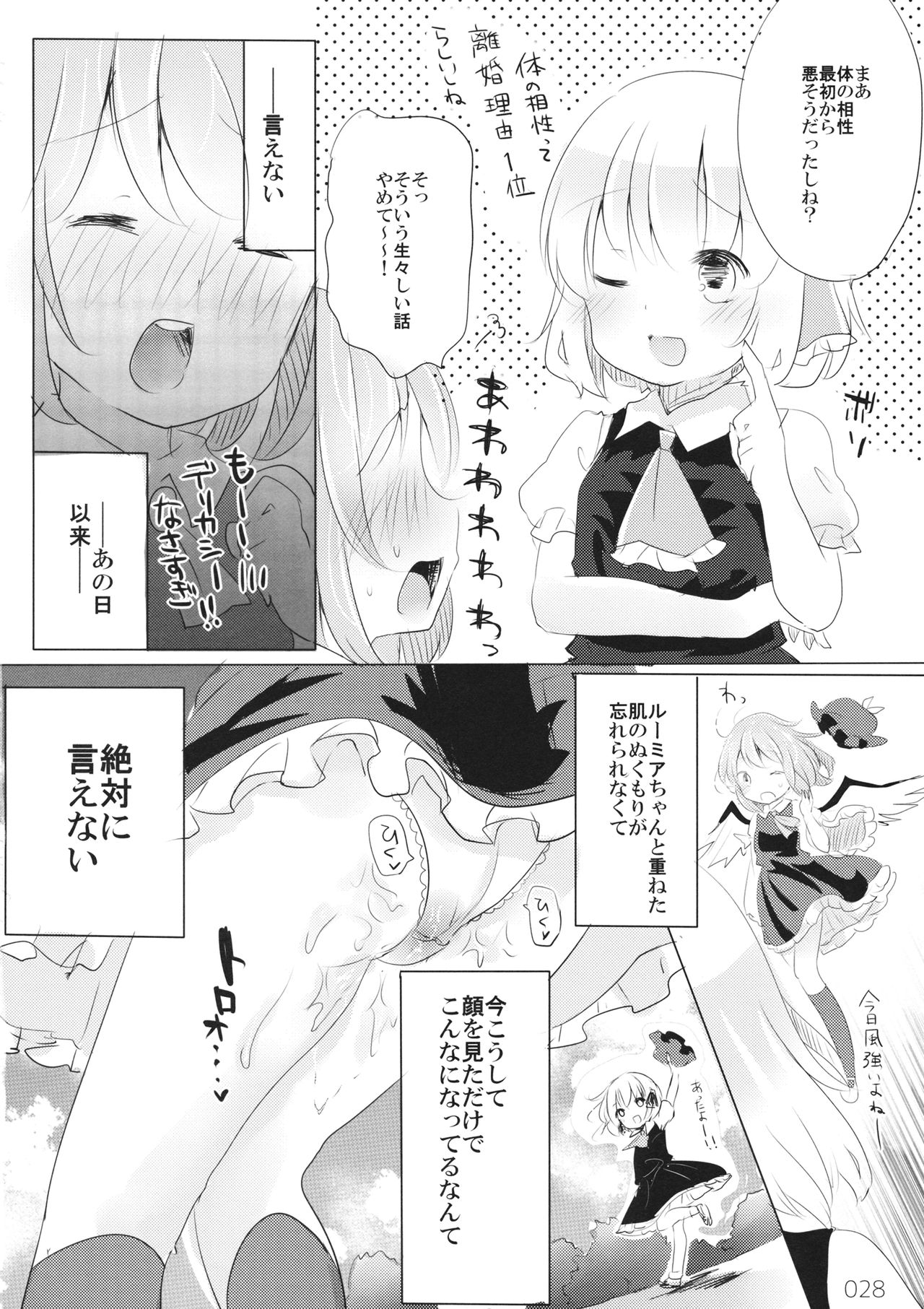 (C96) [桃梨ぽてと (桃梨ぽてと)] 変じゃないか見てあげる。 (東方Project)