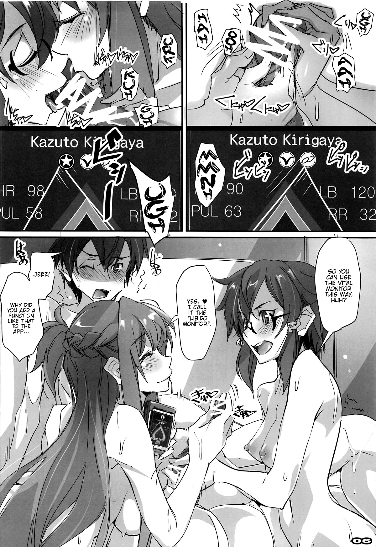(C95) [流石堂 (流ひょうご)] LSモニター (ソードアート・オンライン) [英訳]