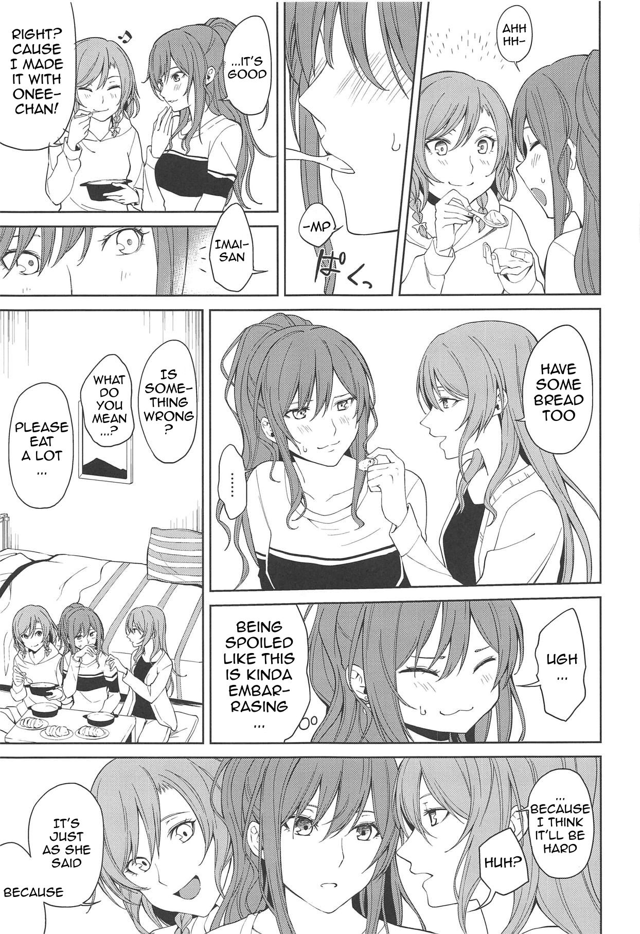 (C95) [戦いの軌跡 (戦友)] さよリサひなえっち本 (BanG Dream!) [英訳]