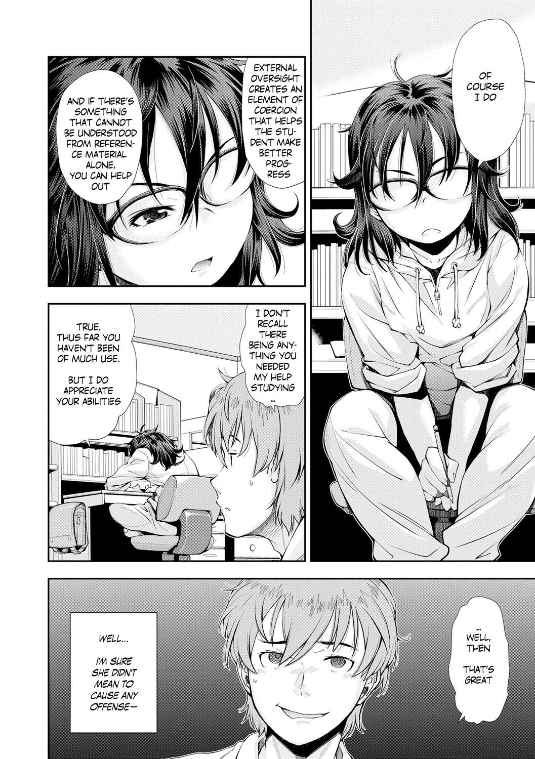 [嶺本八美] べんきょう好きの女の子 (女のコはその指の動きに弱いんです) [英訳] [DL版]