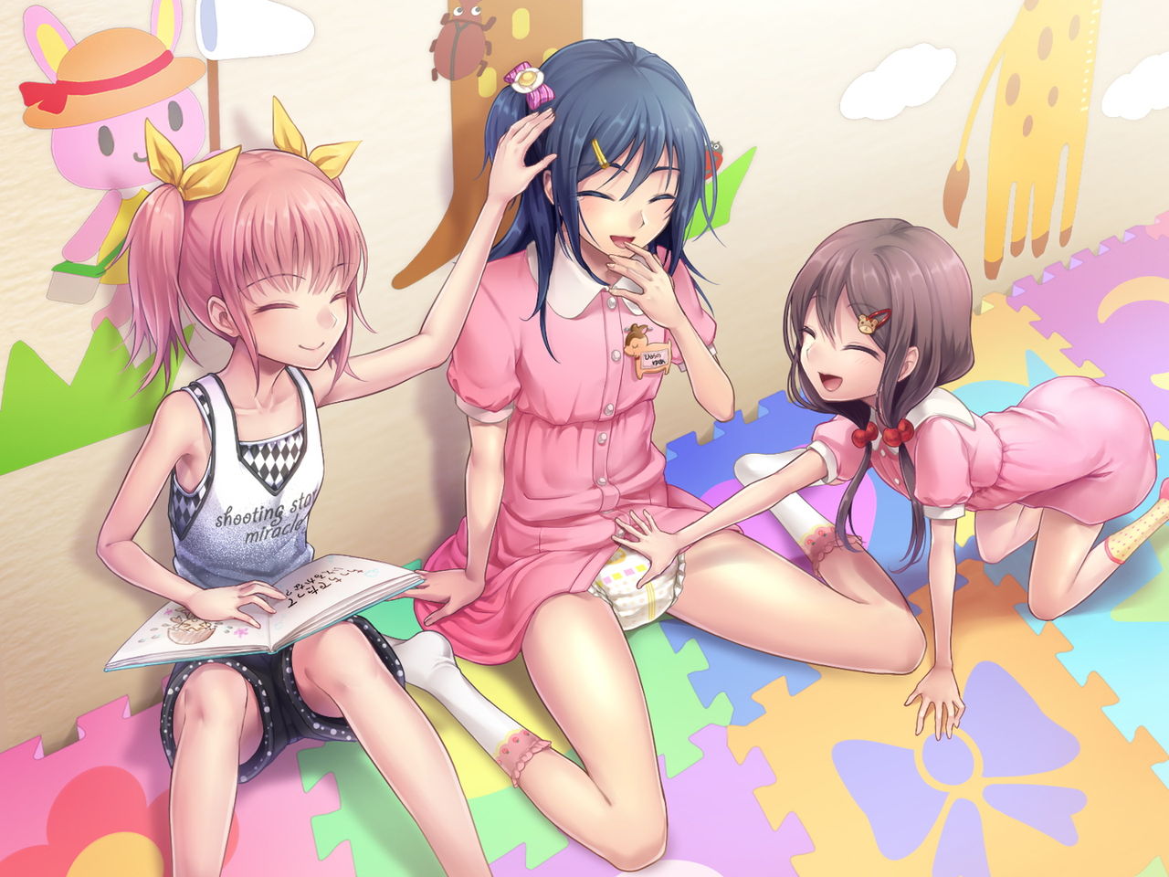 [恥辱庵 (笹ノ間にび)] 優明ちゃんは永遠にオムツがとれない