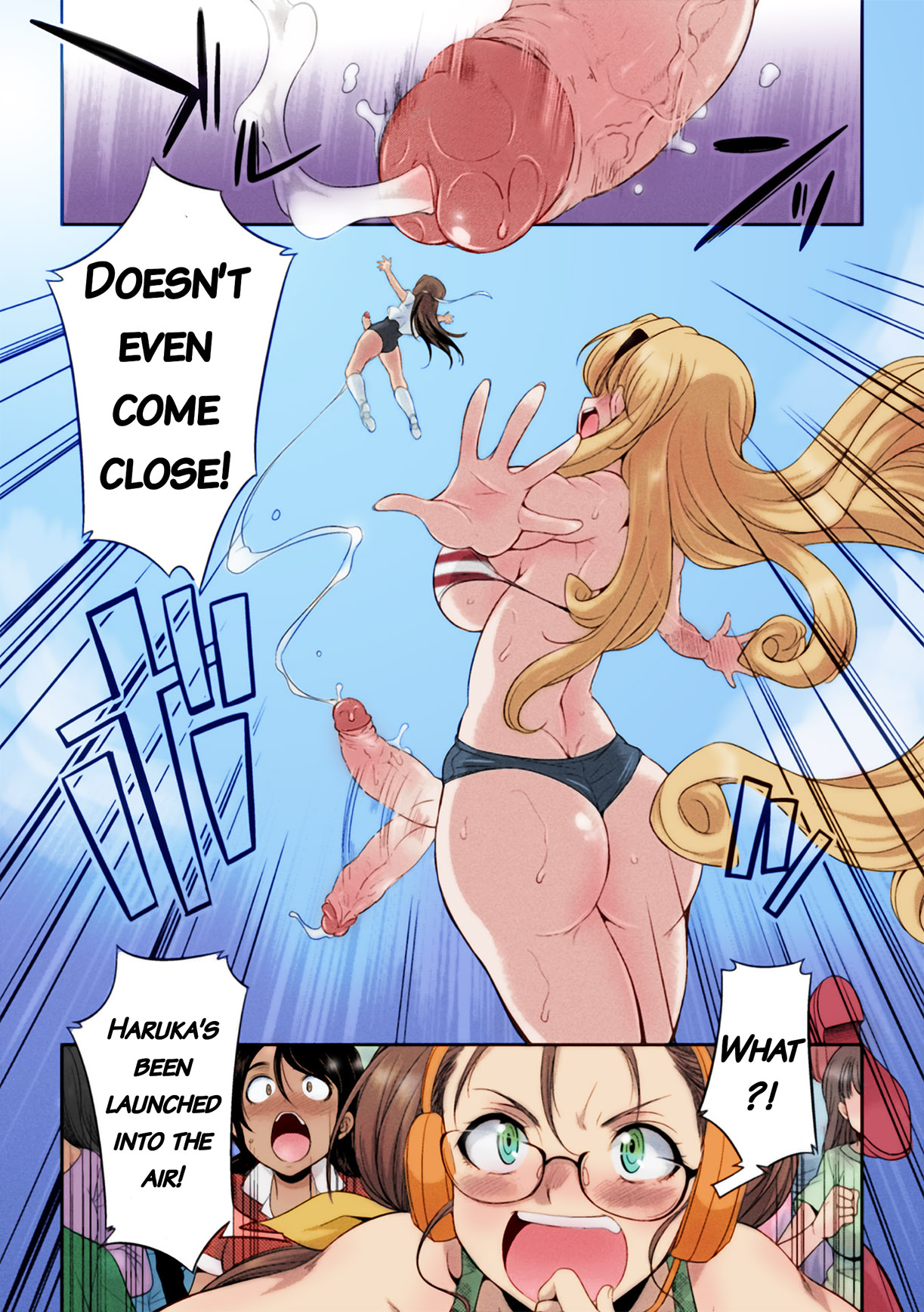[火愚夜] フタナリ島～The Queen of Penis～ 第2話 [英訳] [カラー化] [無修正]