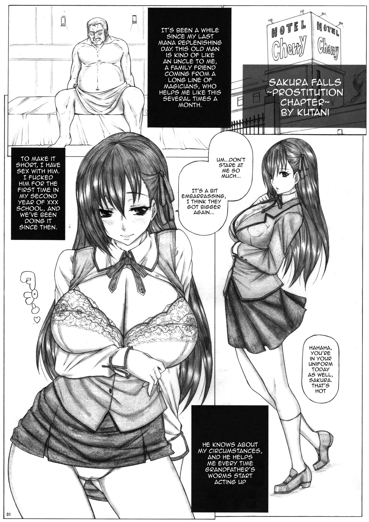 (COMIC1☆12) [AXZ (九手児)] Angel’s stroke 103 黒桜2 (Fate/Stay Night) [英訳]