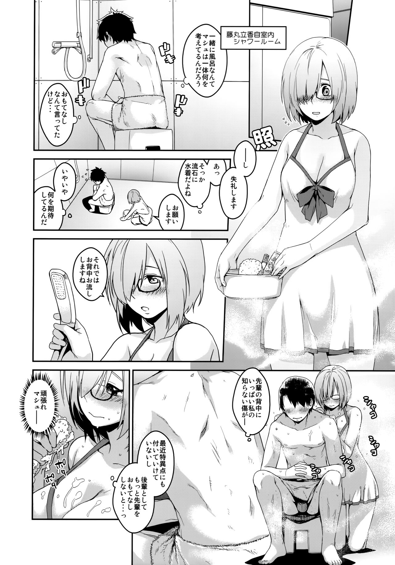 (C93) [MARCH (水口鷹志)] ぼくのマシュのこうはいりょく (Fate/Grand Order)
