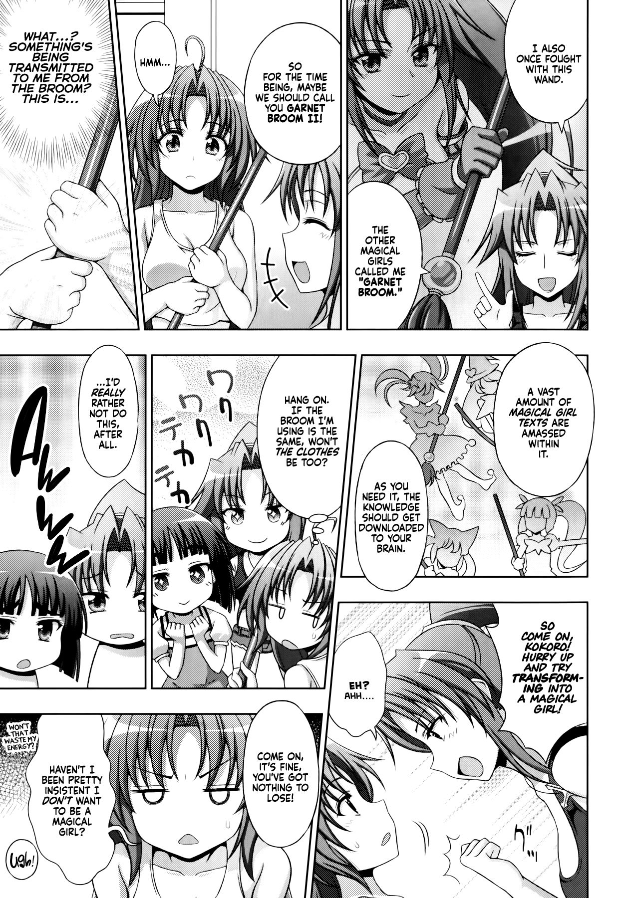 [chaccu, コトキケイ] マヴカレ魔法少女！ ♂Change of Heart♀ Ch. 4 [英訳]
