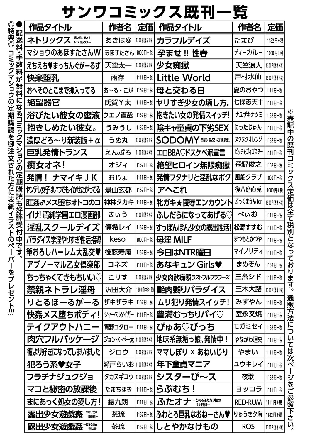 コミックマショウ 2021年11月号 [DL版]