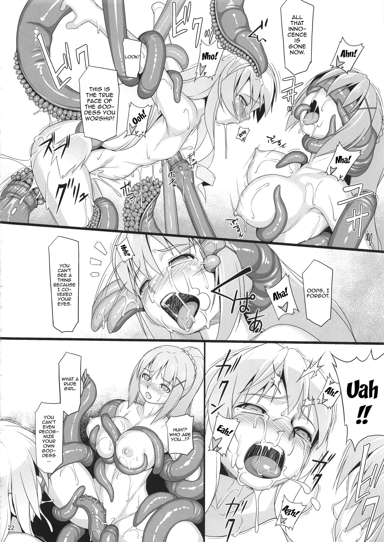 (COMIC1☆13) [AERIAL RAVE (Jacky)] Eris Luck Overflow (この素晴らしい世界に祝福を!) [英訳]