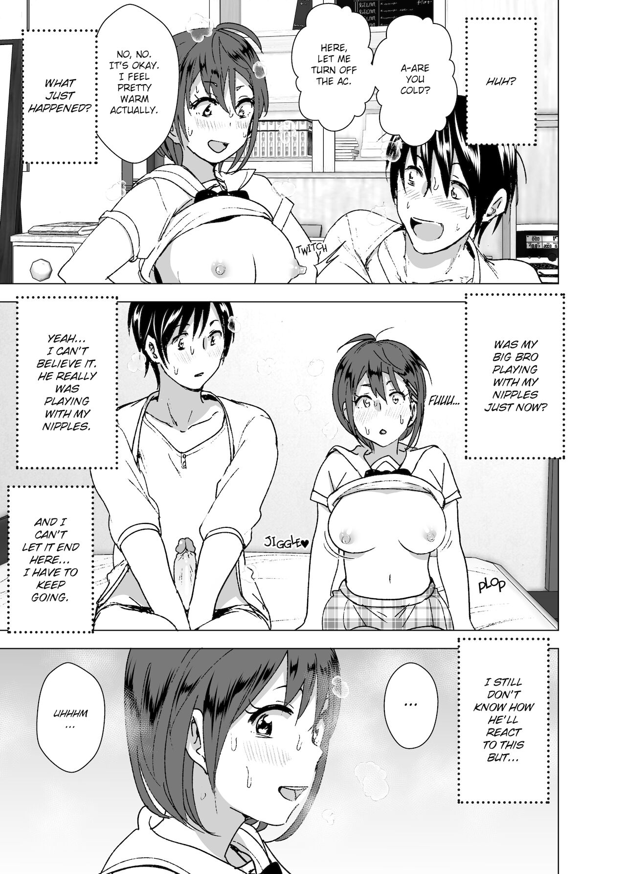 [すぺ (なかに)] ちくびーむ! びびびびび!! [英訳] [無修正] [DL版]