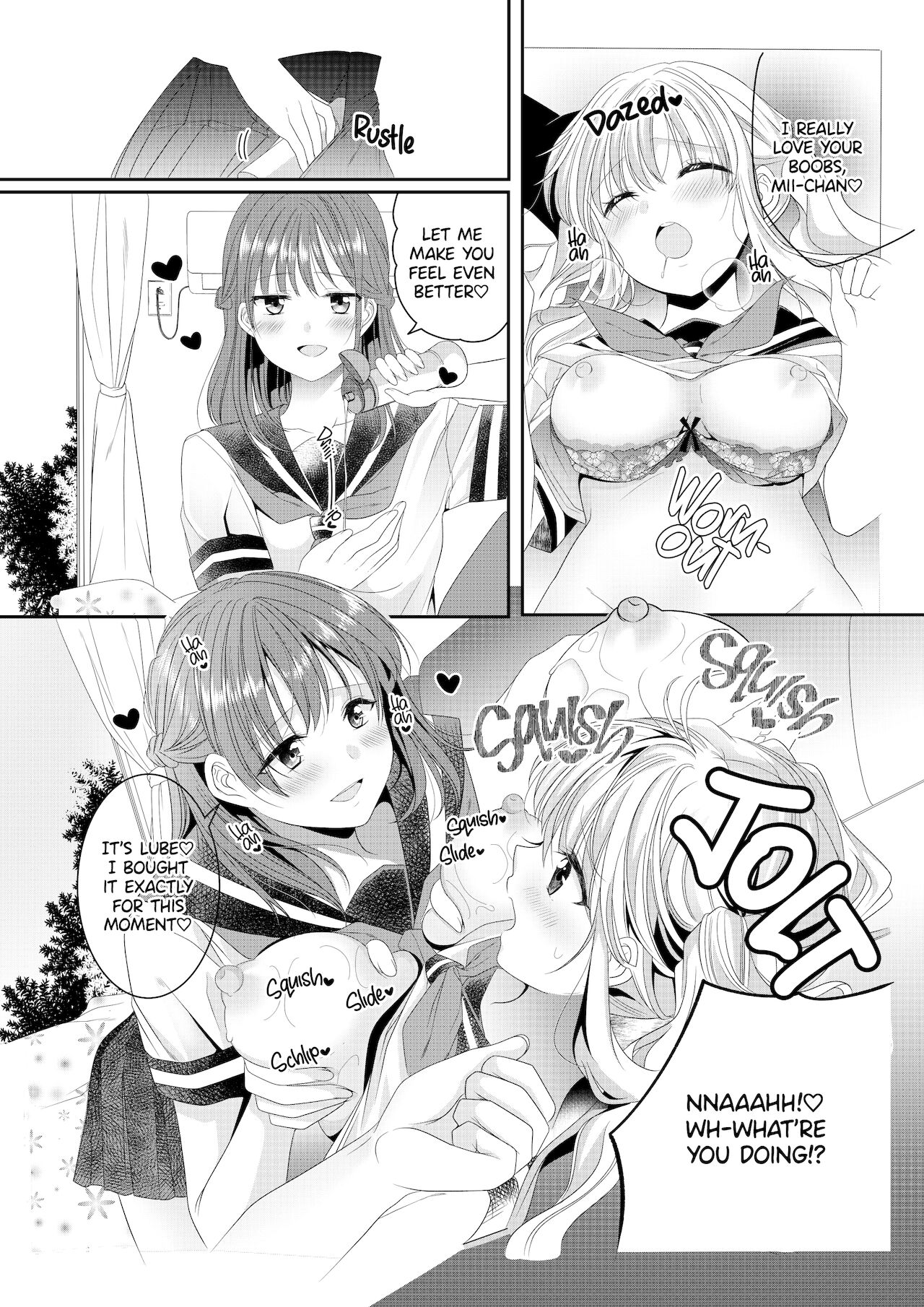 [No Such Agency (しのぎあさ)] 幼馴染は肉食系⁉今日から身長差百合ップル [英訳] [DL版]