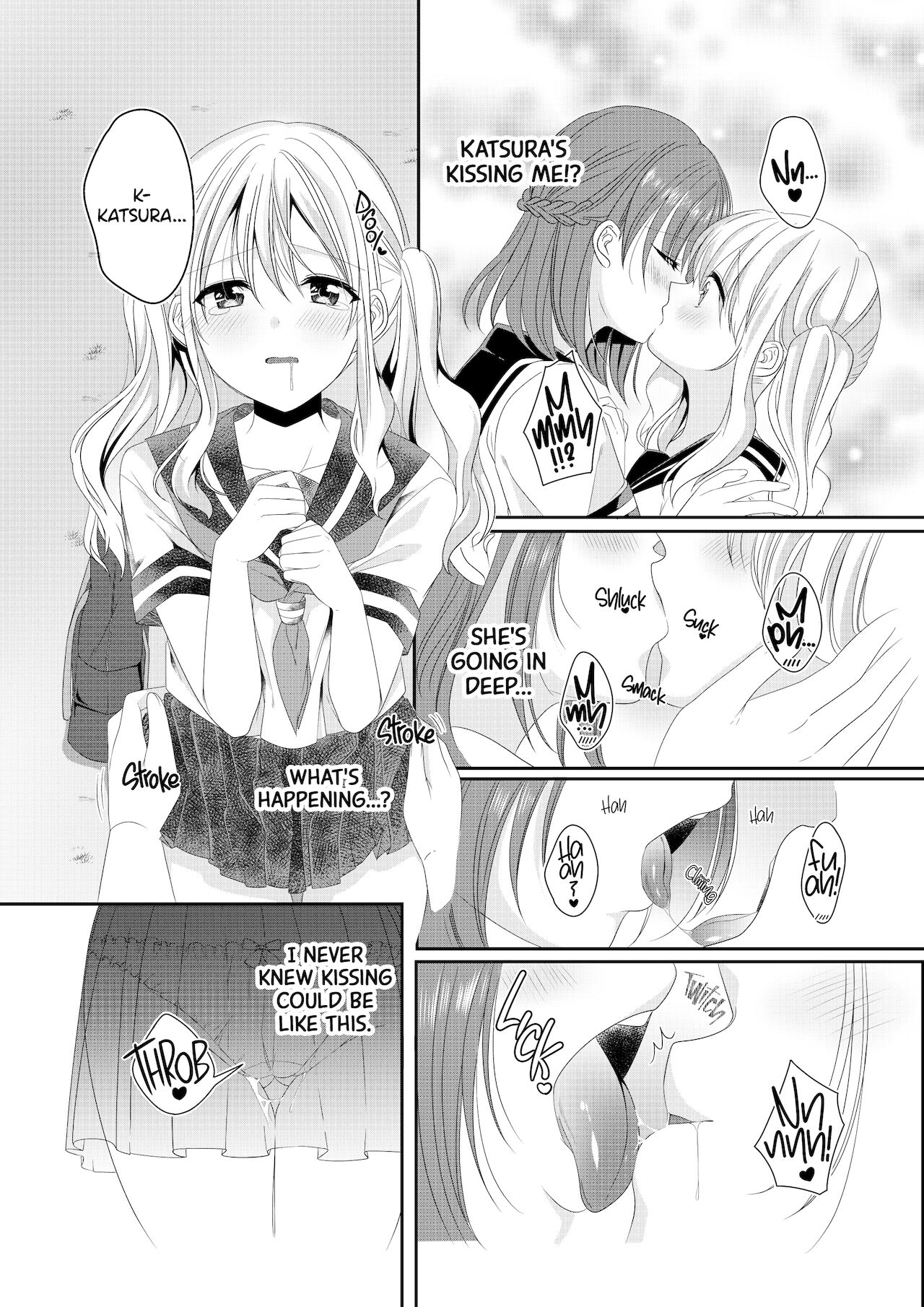 [No Such Agency (しのぎあさ)] 幼馴染は肉食系⁉今日から身長差百合ップル [英訳] [DL版]
