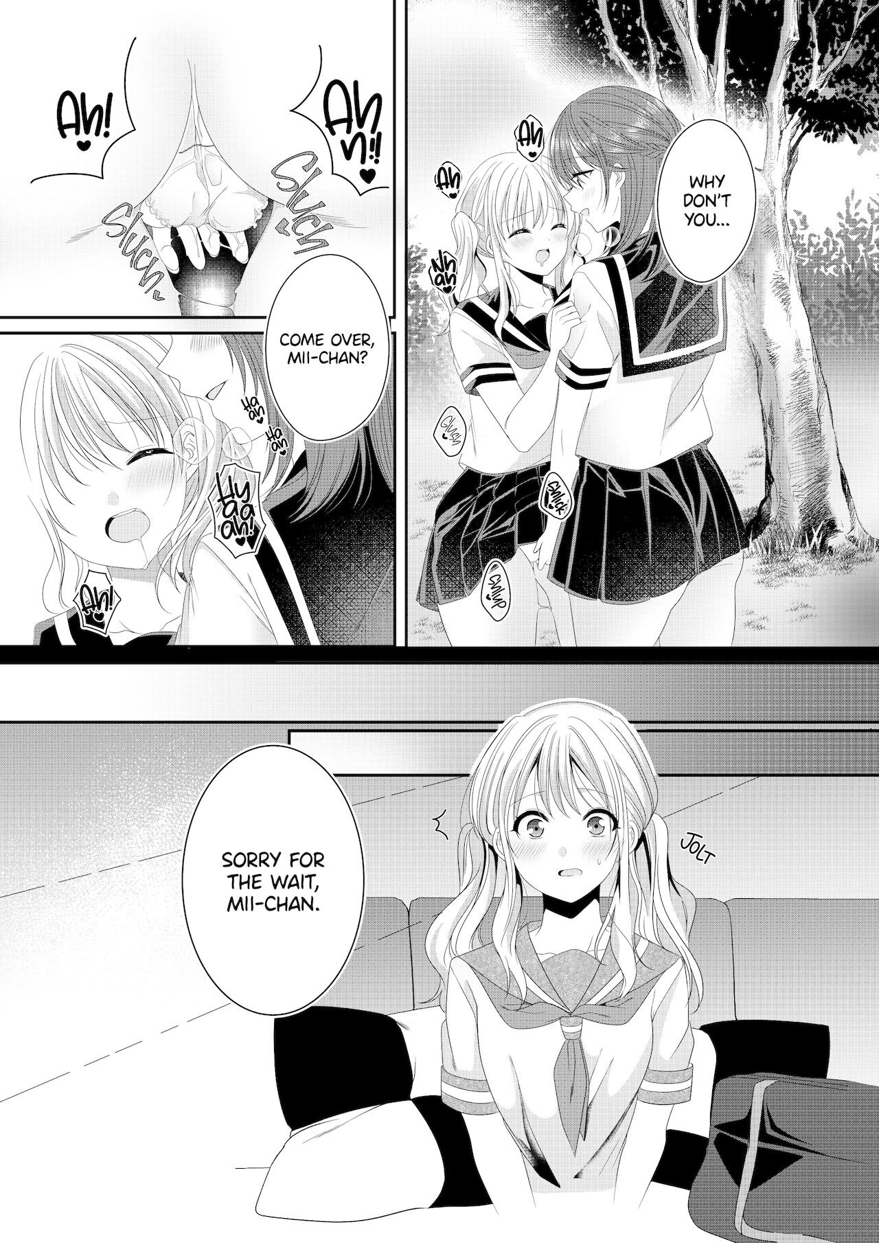 [No Such Agency (しのぎあさ)] 幼馴染は肉食系⁉今日から身長差百合ップル [英訳] [DL版]