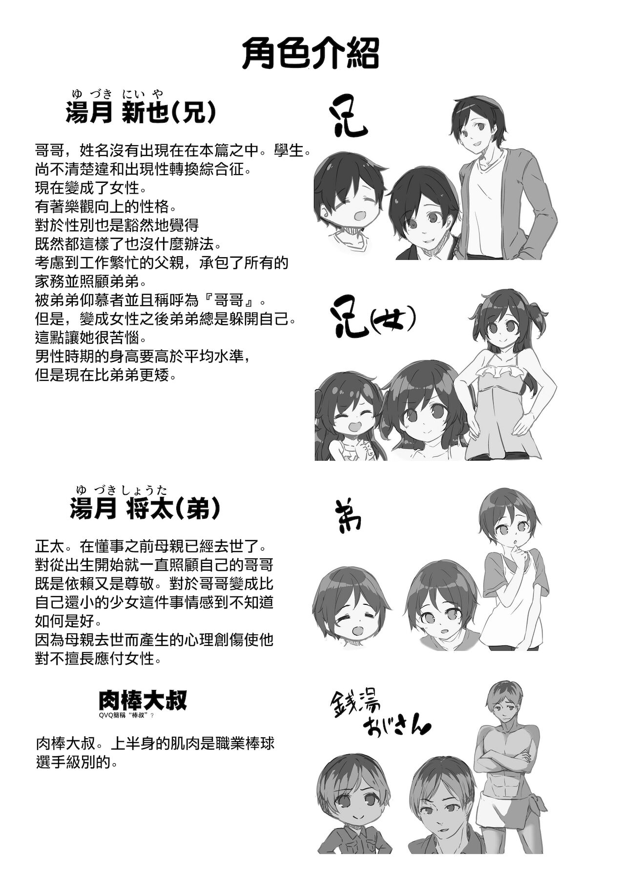 [Story Circle (瀬戸こうへい、椎名悠輝)] TSっ娘男湯チャレンジ! [中国翻訳]