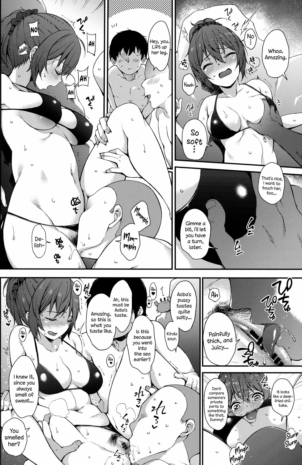 (C96) [適齢期に食中毒 (沢村青)] 青葉SPLASH (艦隊これくしょん -艦これ-) [英訳]