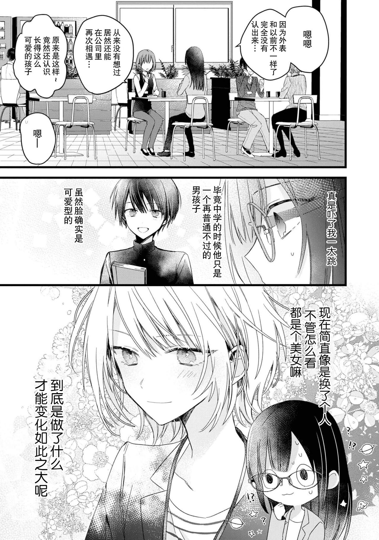 [Cocoa] キミの手で可愛くなりたい！～ジェンダーレス男子とのHな偽装恋愛～: 1 [中国翻訳]