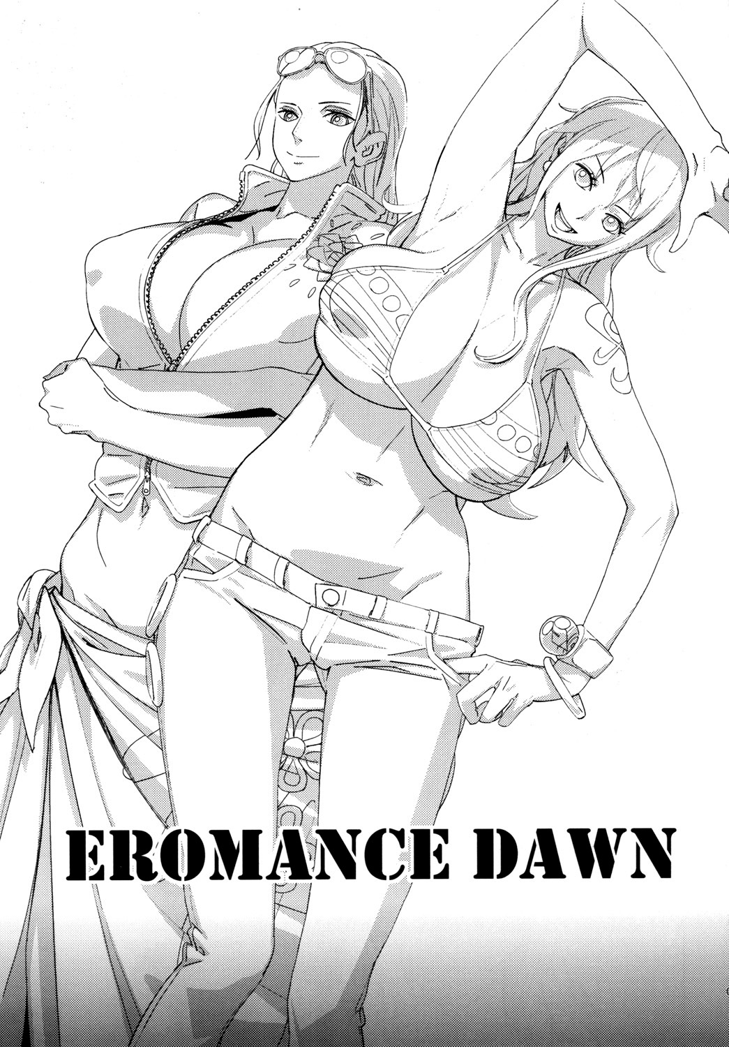 (C79) [油照紙 (ボボボ)] 油照紙束 No.08 EROMANCE DAWN (ワンピース) [英訳] [カラー化] [無修正]