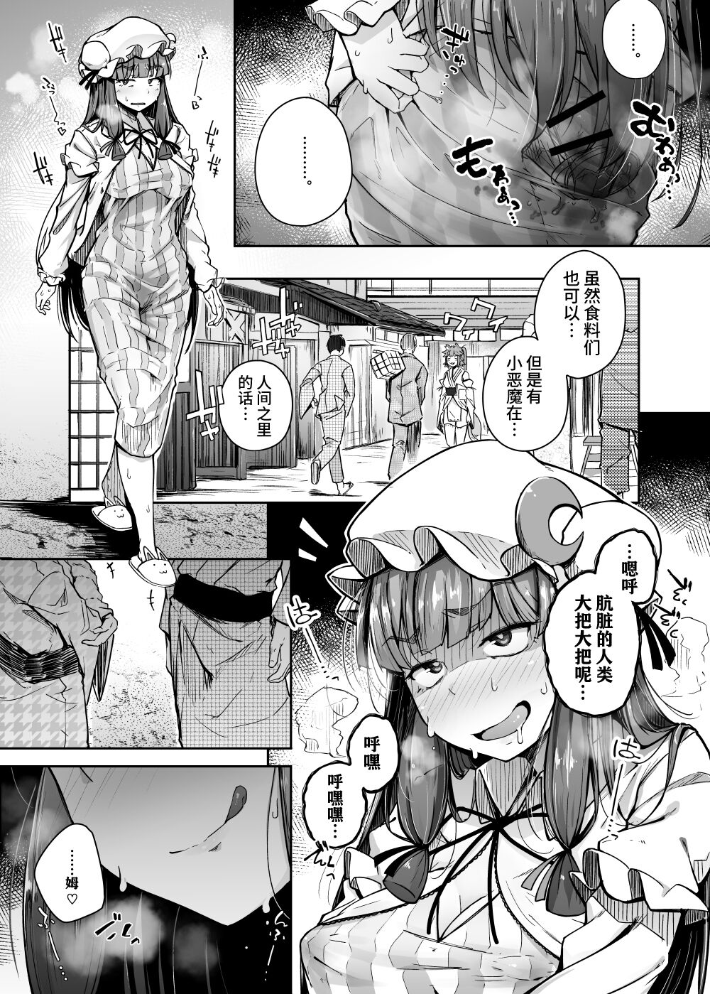 [自家発電処 (flanvia)] 穴とむっつりどすけべだいとしょかん 4 (東方Project) [中国翻訳] [DL版]