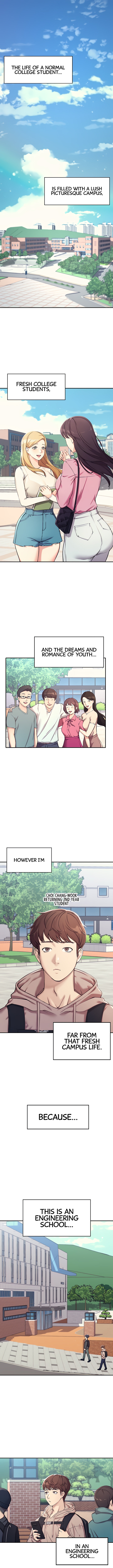 [OB, Overtime Sloth] Is There No Goddess in My College? Ch.15/? [English] [Manhwa PDF]