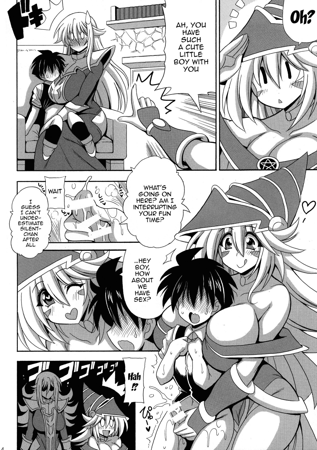 (COMIC1☆16) [りーず工房 (王者之風)] BMGと沈黙の母乳魔術師 (遊☆戯☆王)