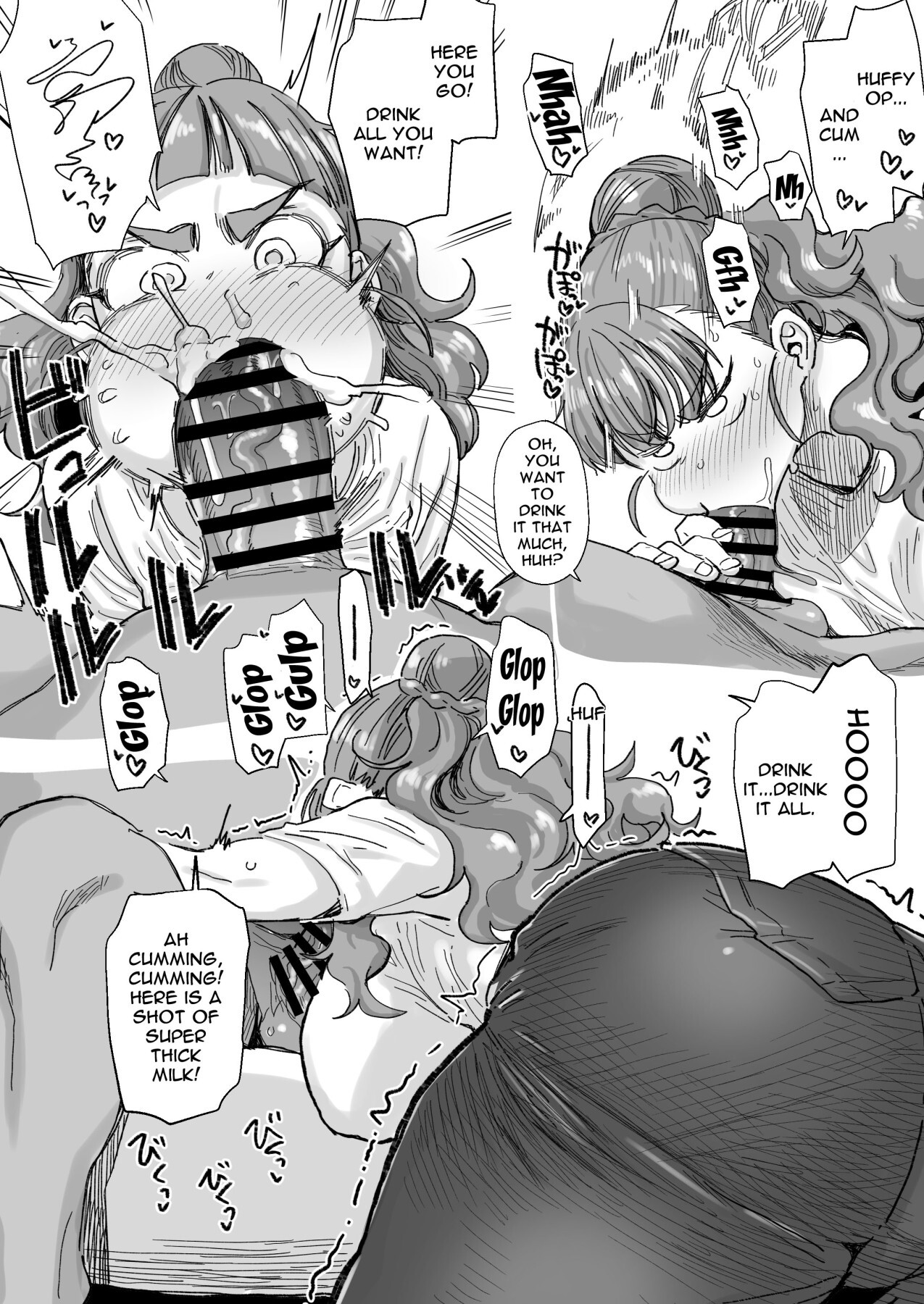 [デコ助] 奈緒ちゃんと上役さん (アイドルマスター シンデレラガールズ) [英訳]