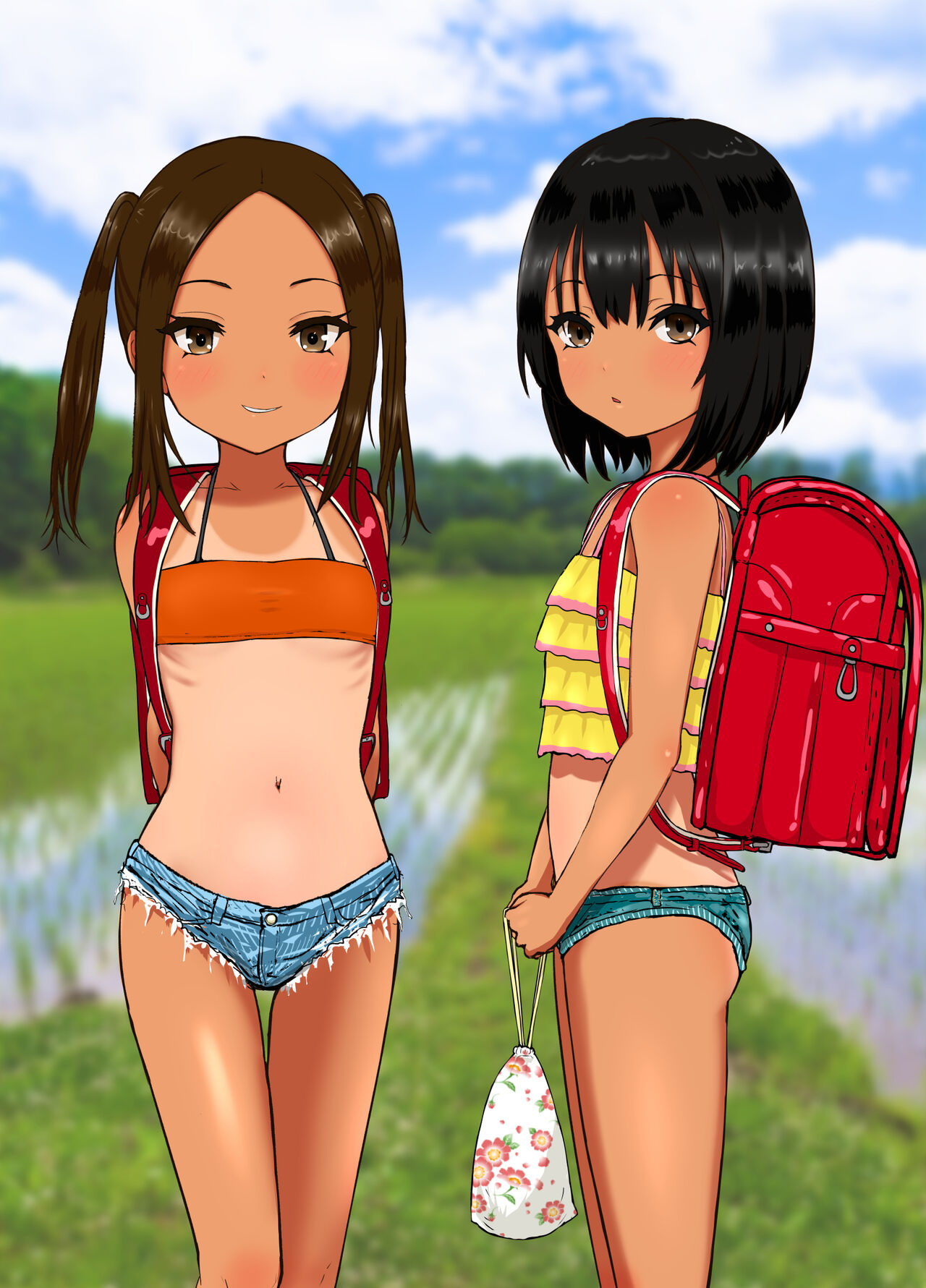 [ししおとめ (ししを)] ド田舎サンドイッチ ～全校生徒三名の学校で女子二人のオモチャにされる僕～ [中国翻訳]
