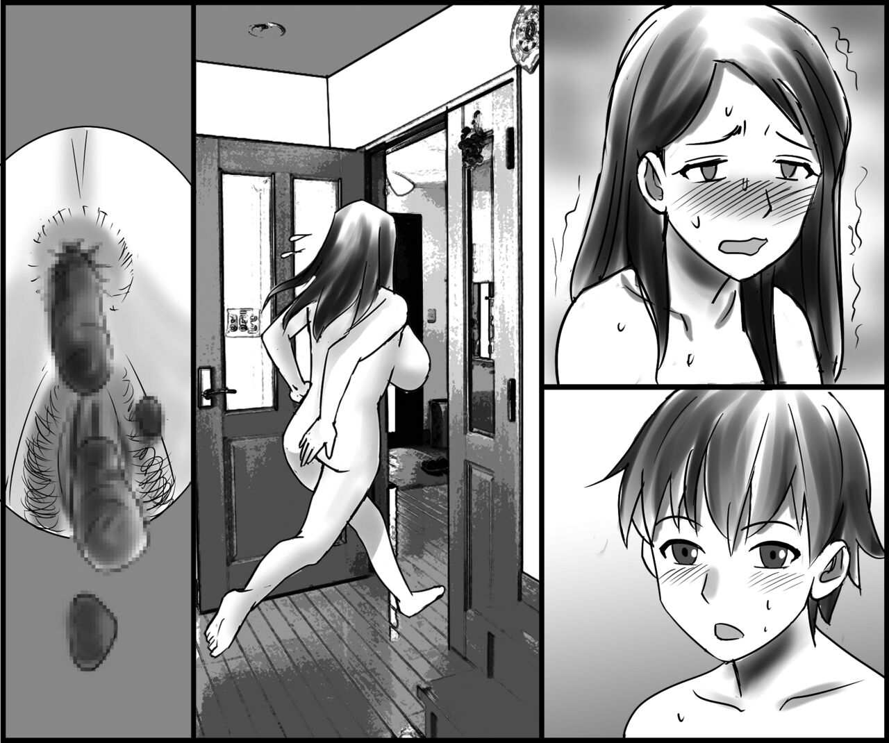 [年上熟女の魅力] お母さんと秘密の受験勉強