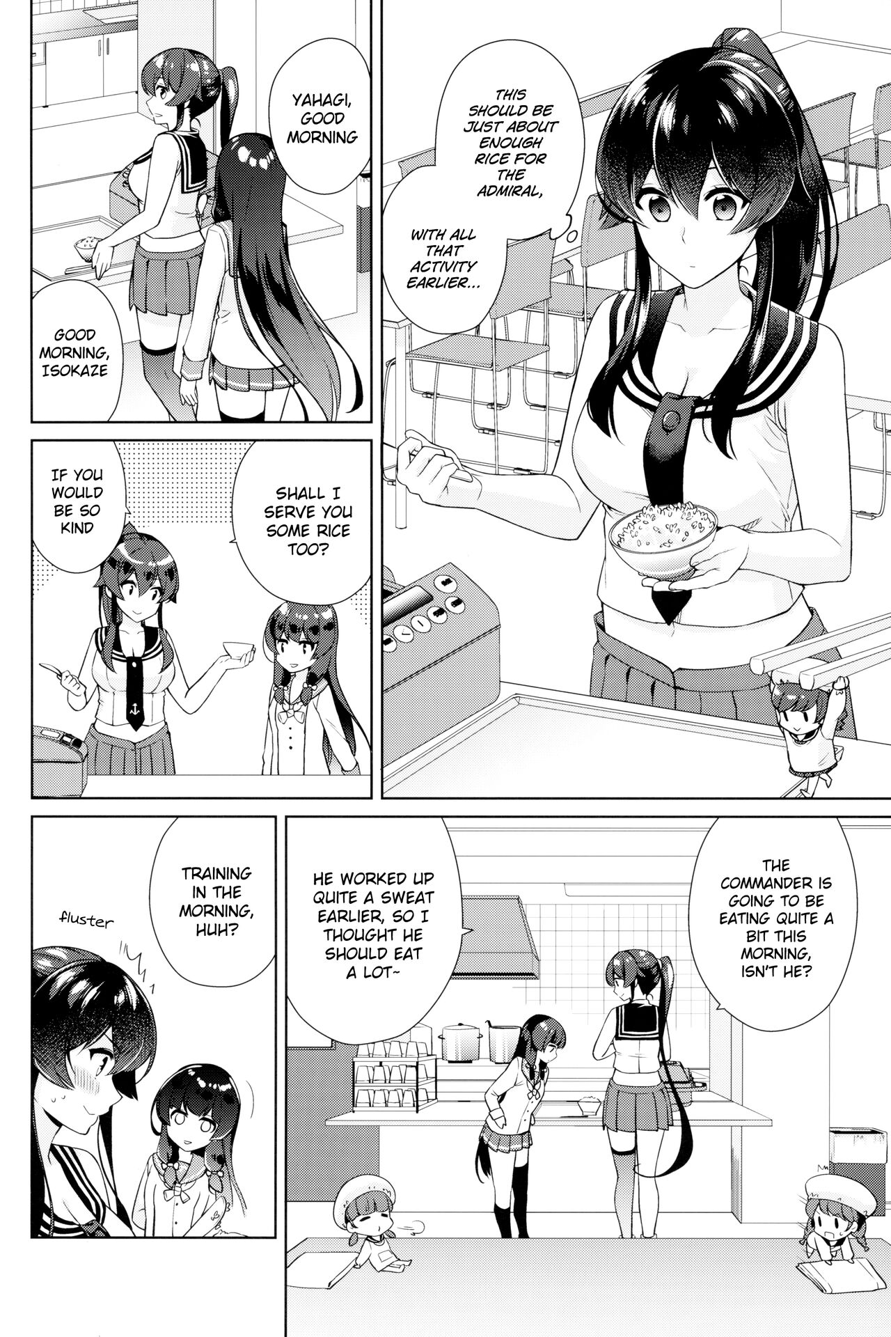 (砲雷撃戦!よーい!四十三戦目) [Rosapersica (一ノ宮)] ヨルヤハギ10 (艦隊これくしょん -艦これ-) [英訳]