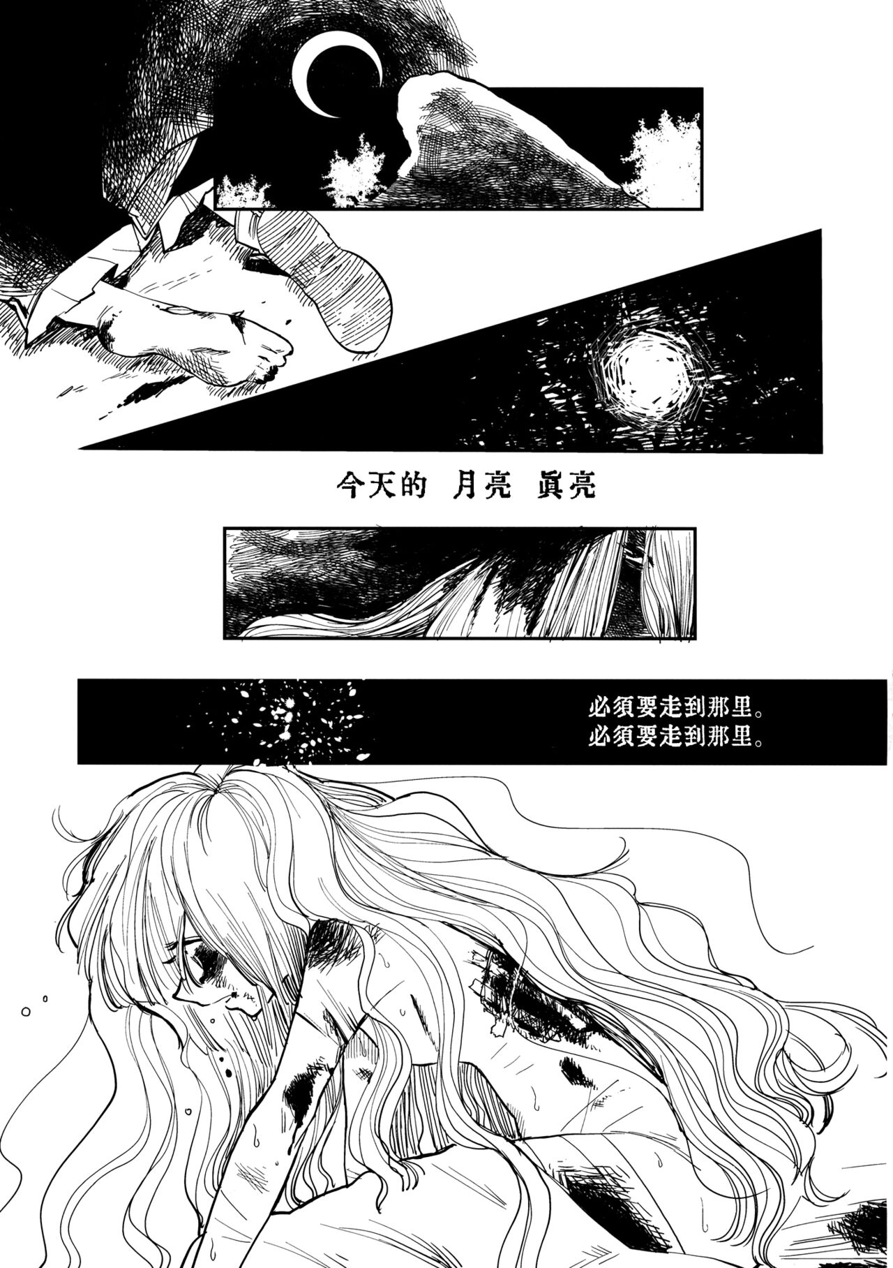 (例大祭14) [アコウクロウ (鼓膜)] 夜想 (東方Project) [中国翻訳]